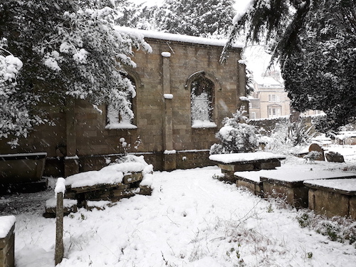 Georgian mortuary chapel bath